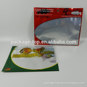 Soft Bass Fishing Lure Bags With Zipper